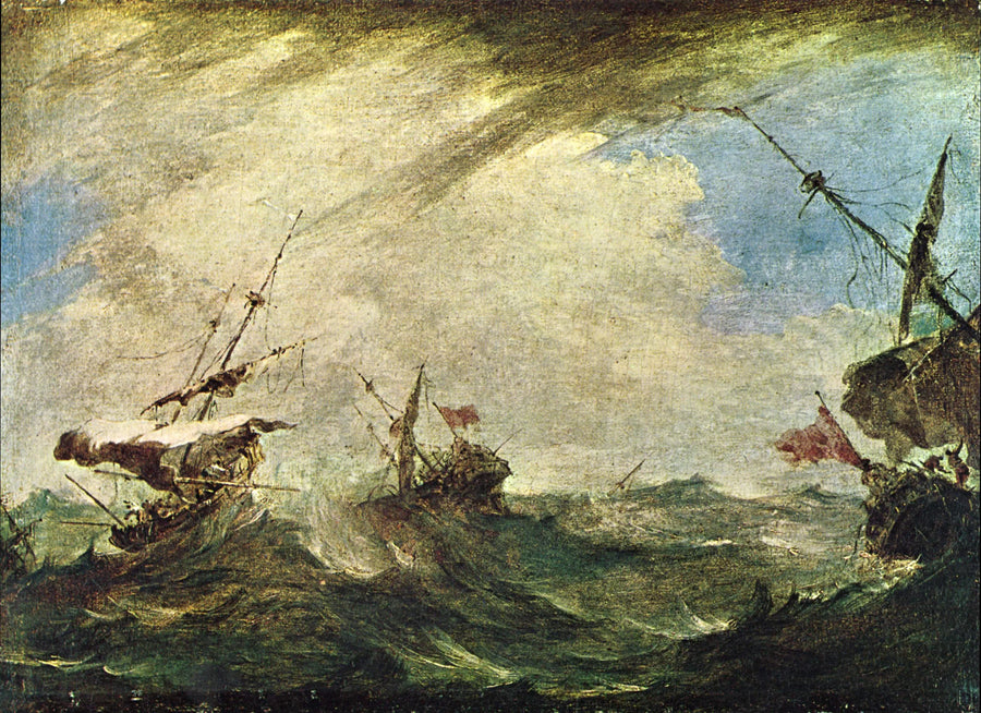 Tempesta sul mare - Francesco Guardi