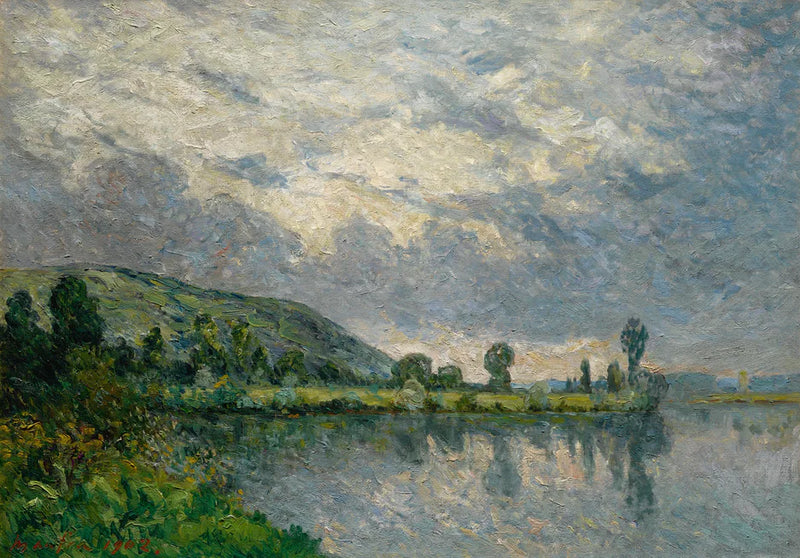 Tempo di tempesta, Les Andelys, Eure - Maxime Maufra