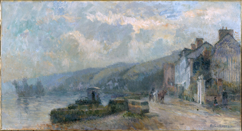Tempo piovoso - Albert Lebourg
