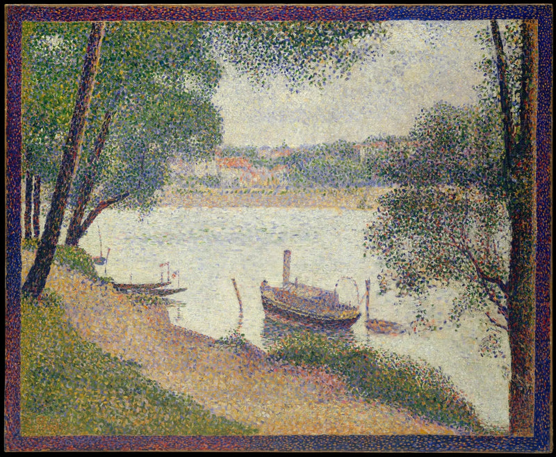 Tempo grigio, Grande Jatte - Georges Seurat
