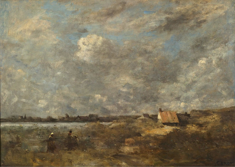 Tempo tempestoso. Pas-de-Calais - Jean-Baptiste Camille Corot