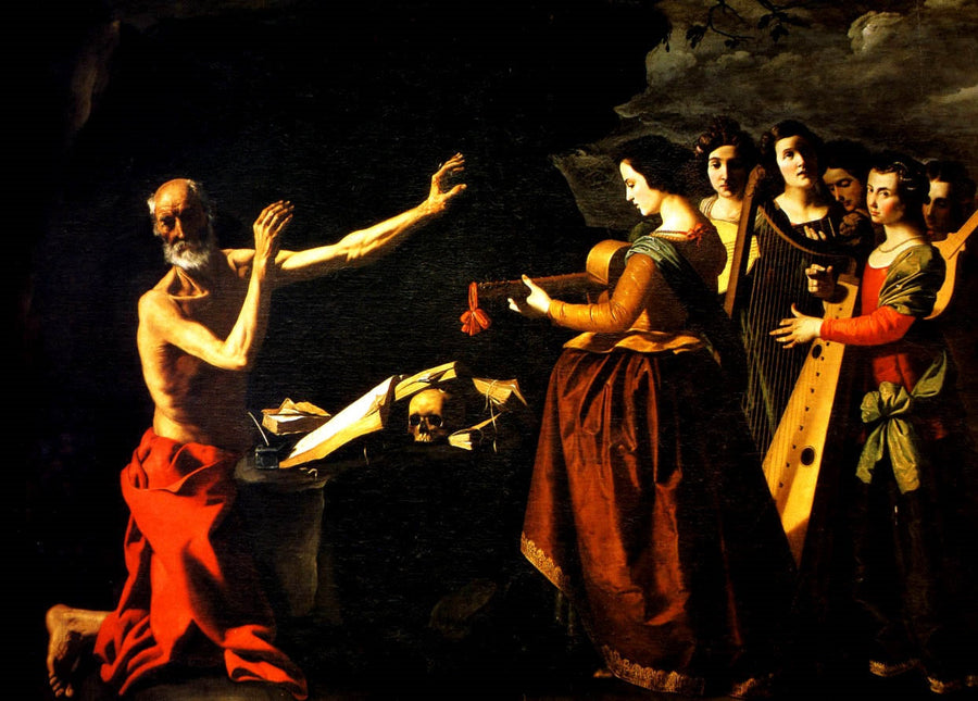 Tentazione di San Girolamo - Francisco de Zurbarán