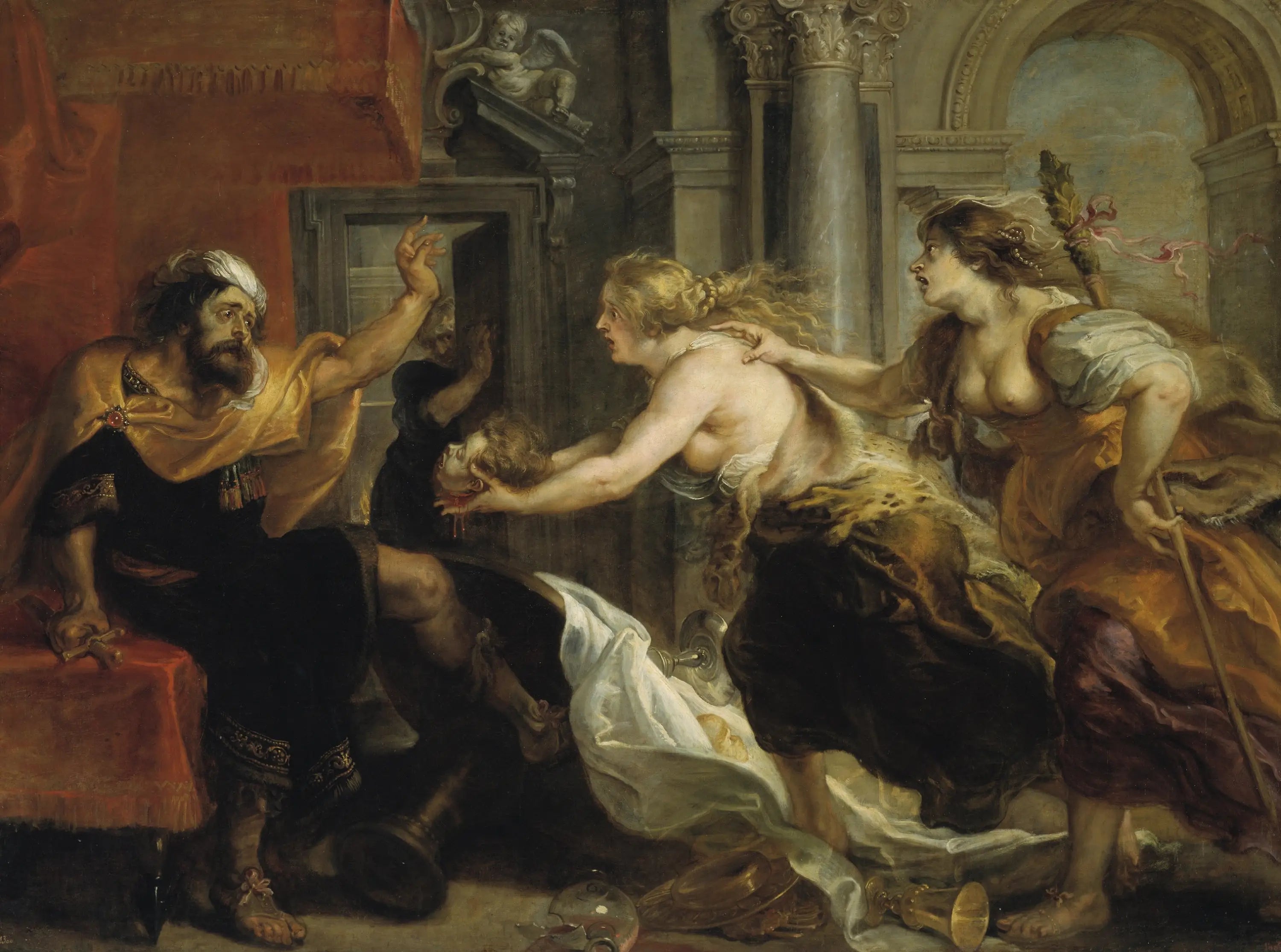 Térée confrontée à la tête de son fils Itys - Peter Paul Rubens - Alpha Reproduction