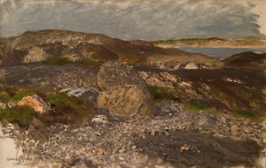 Terreno roccioso - Bruno Liljefors