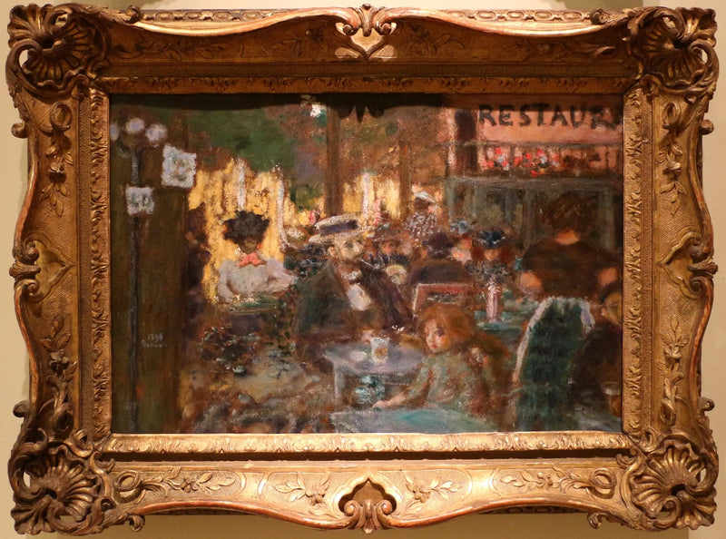 Terrazza di caffè - Pierre Bonnard