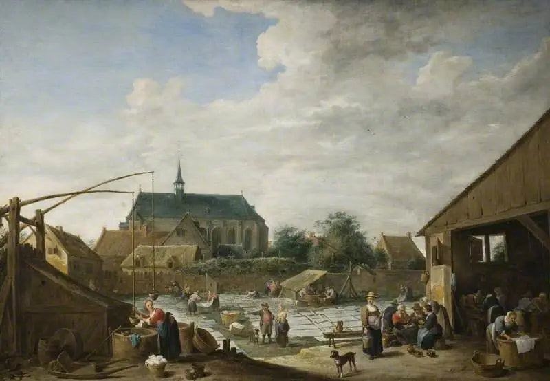 Terra di sbiancamento - David Teniers il Giovane