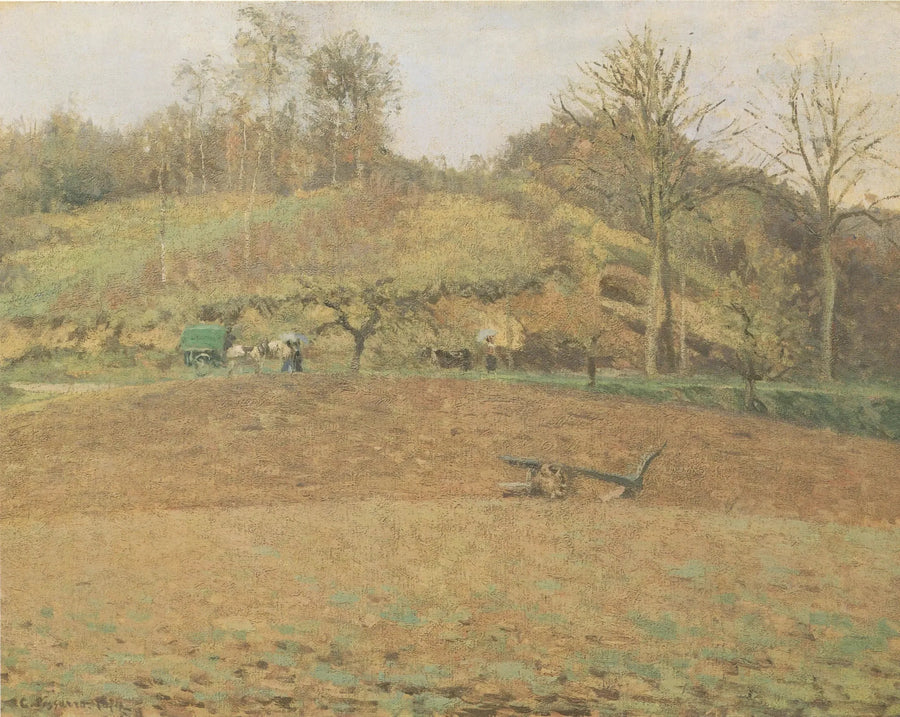 Terre arate - Camille Pissarro