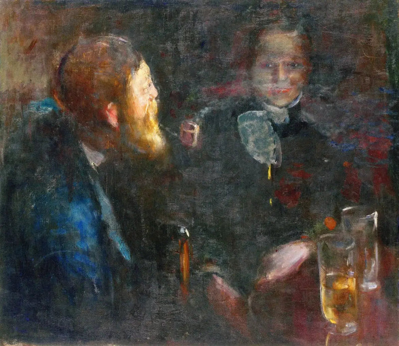 Faccia a faccia - Edvard Munch