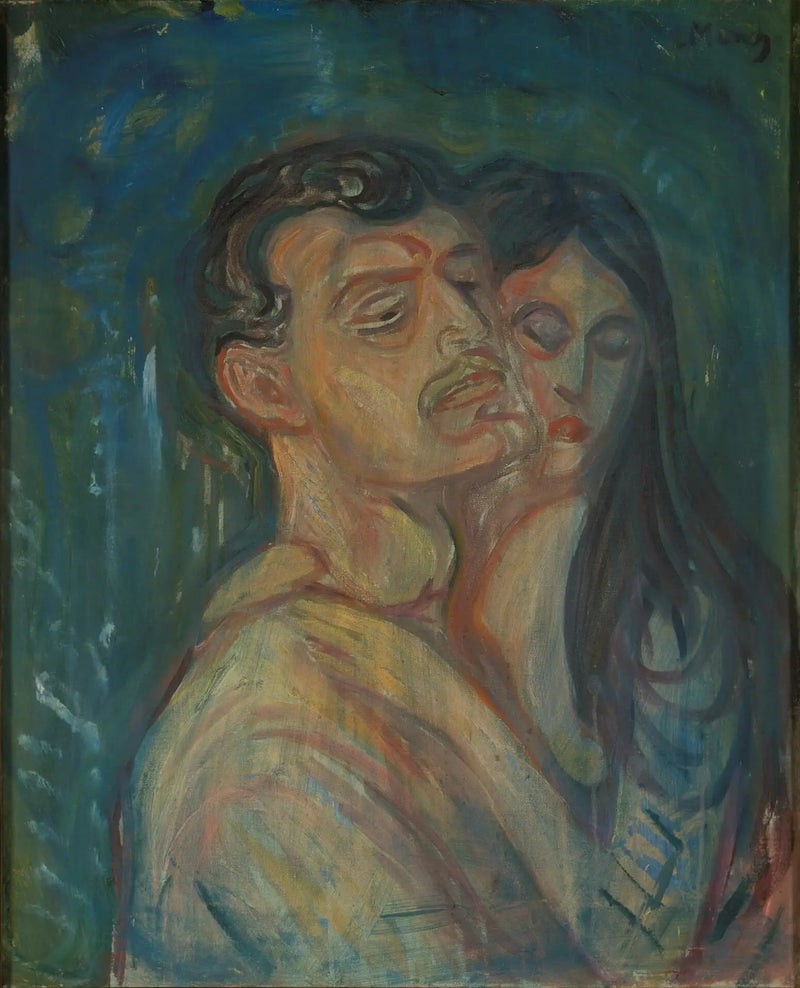Testa contro testa - Edvard Munch