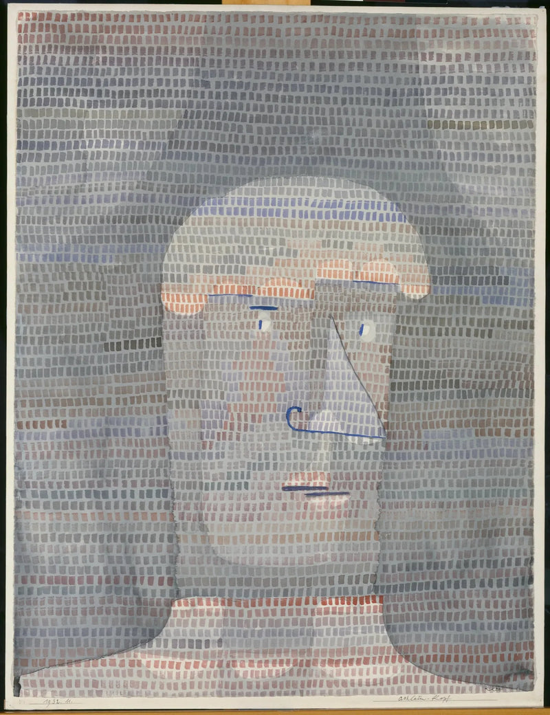 Testa di atleta - Paul Klee