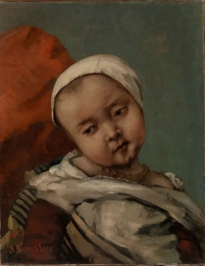 Testa di bambino - Gustave Courbet