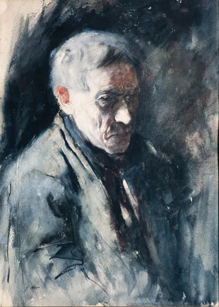 testa di un uomo - Jan Toorop