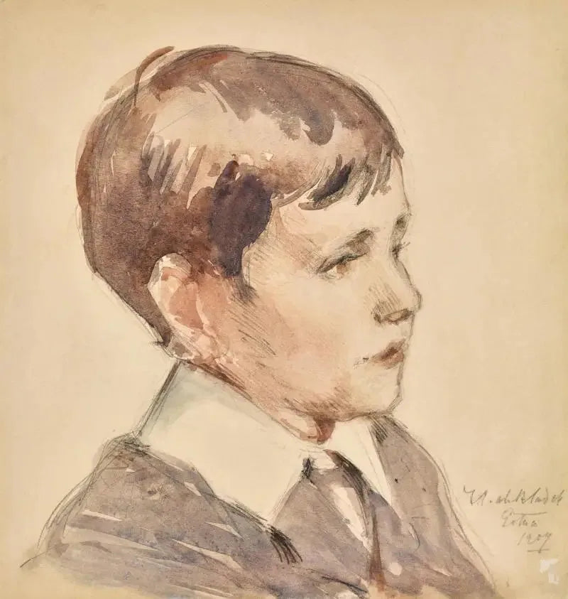 Testa di un ragazzo - Francis Cadell