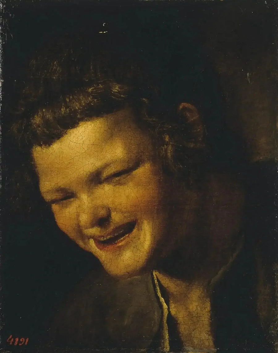 Tête d'un garçon qui rit - Diego Velázquez