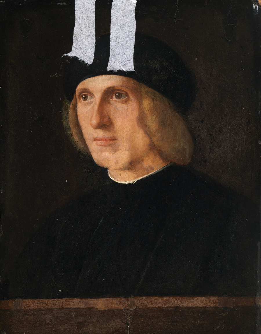 Tête d'un gentilhomme - Giovanni Bellini