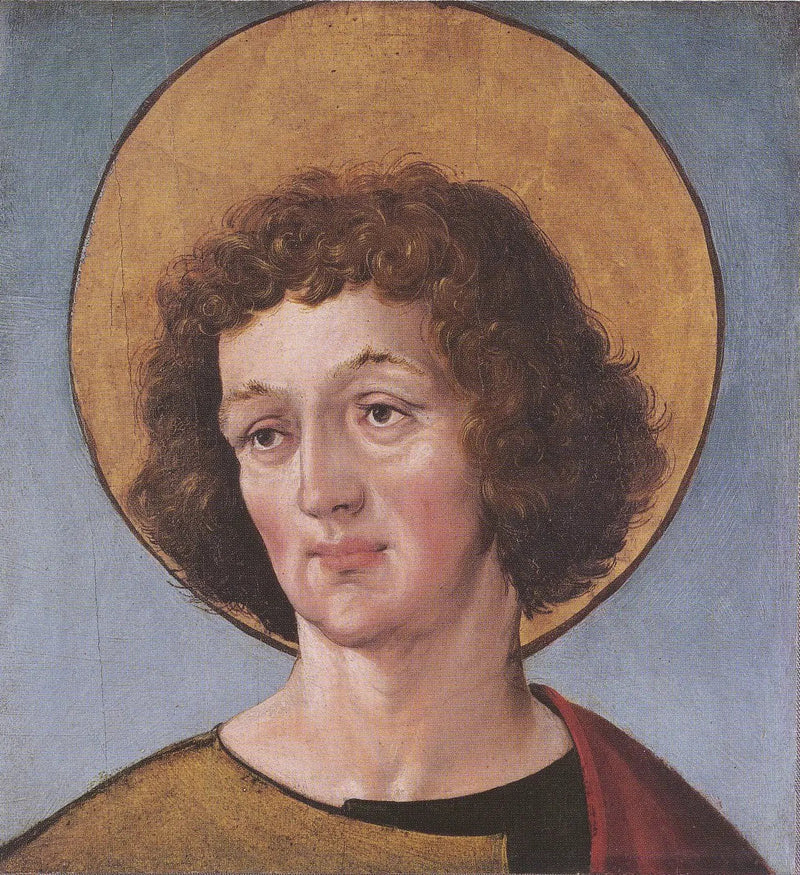 Testa di un santo - Hans Holbein il Giovane