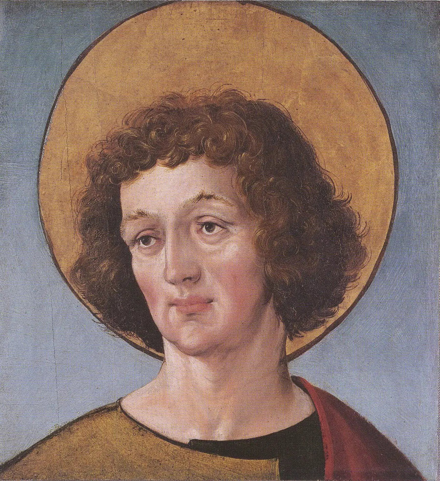 Testa di un santo - Hans Holbein il Giovane