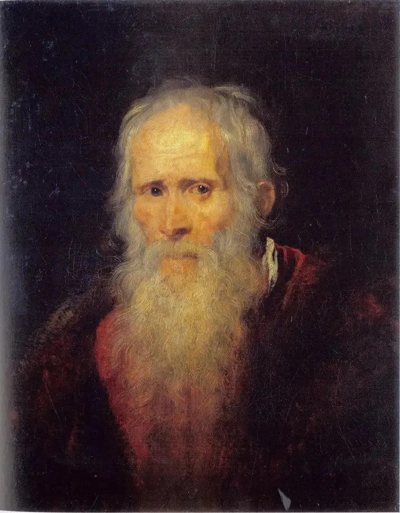 Testa di un uomo anziano - Antoine van Dyck