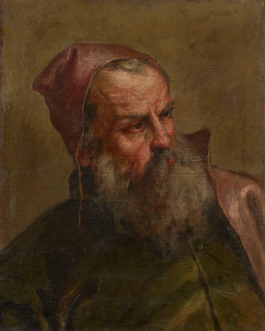 Testa di un vecchio uomo (un pubblicano?) - Sebastiano Ricci