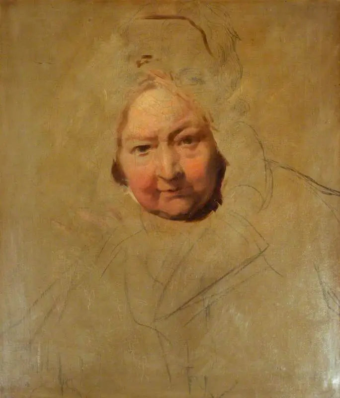Testa di una vecchia signora - Thomas Lawrence
