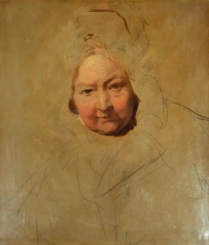 Testa di una vecchia signora - Thomas Lawrence