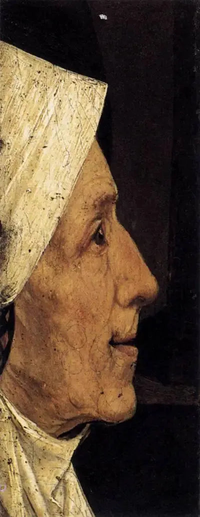 Testa di una vecchia donna - Hieronymus Bosch