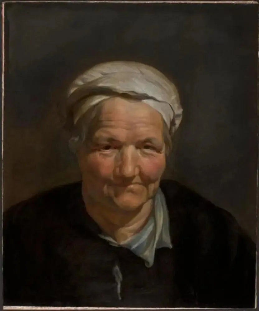 Tête d'une vieille femme - Peter Paul Rubens image 1 reproduction de peinture à l’huile