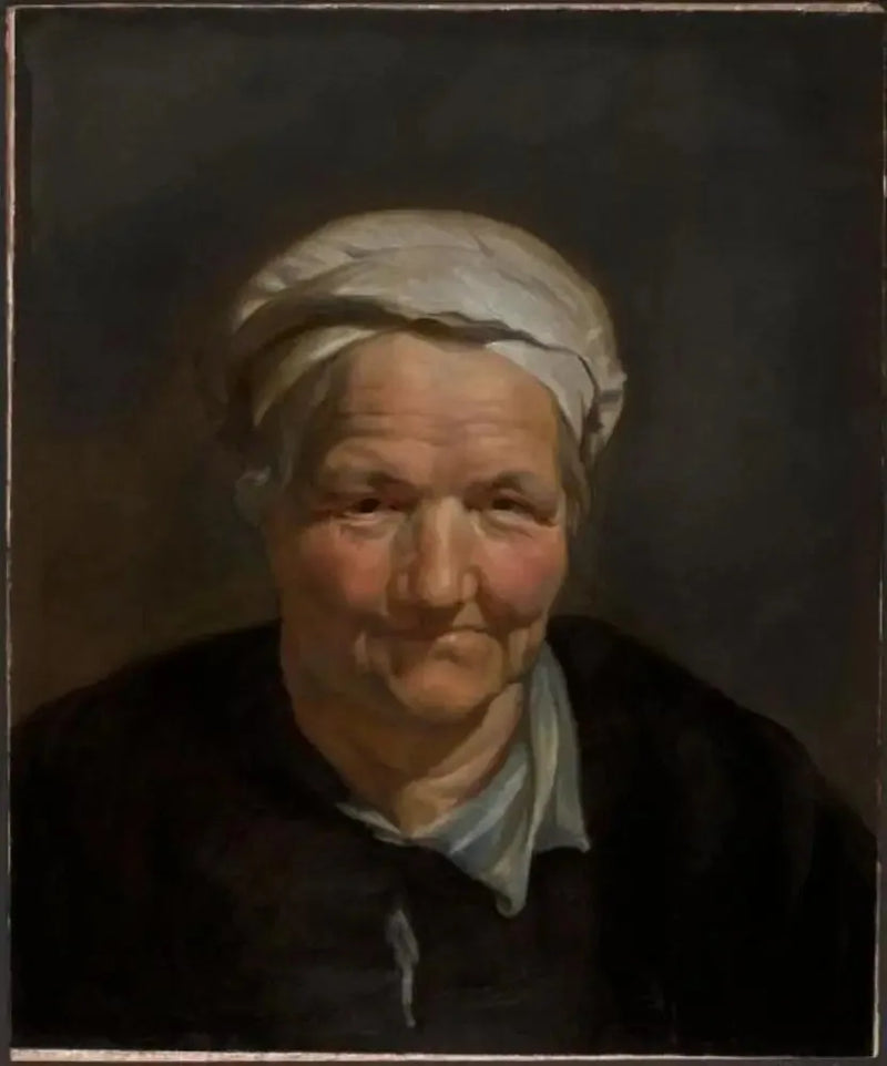 Testa di una vecchia donna - Peter Paul Rubens