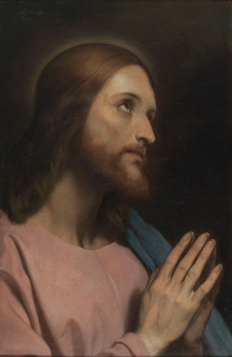 Testa di Cristo - Ary Scheffer