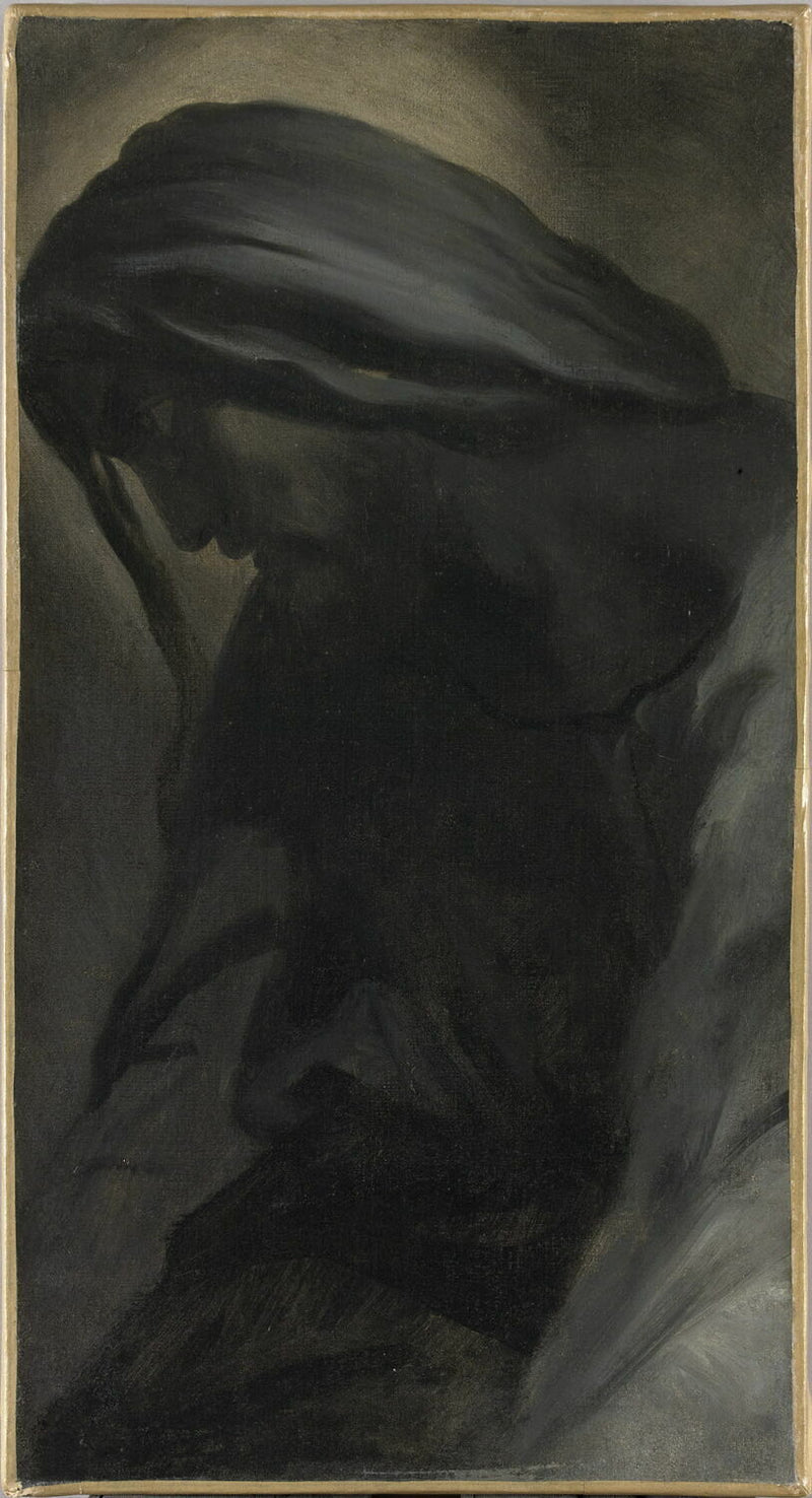Testa di Cristo - Théodore Chassériau