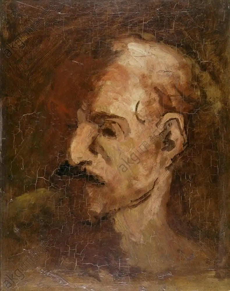 Testa di Don Chisciotte - Honoré Daumier