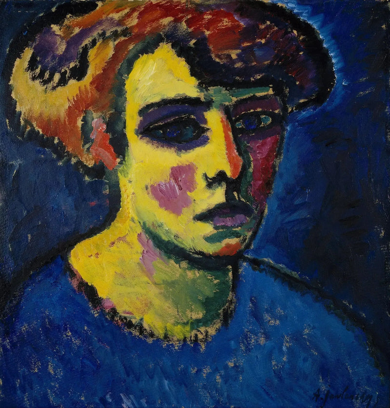 Testa di donna - Alexej von Jawlensky