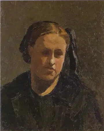 Testa di donna - Claude Monet