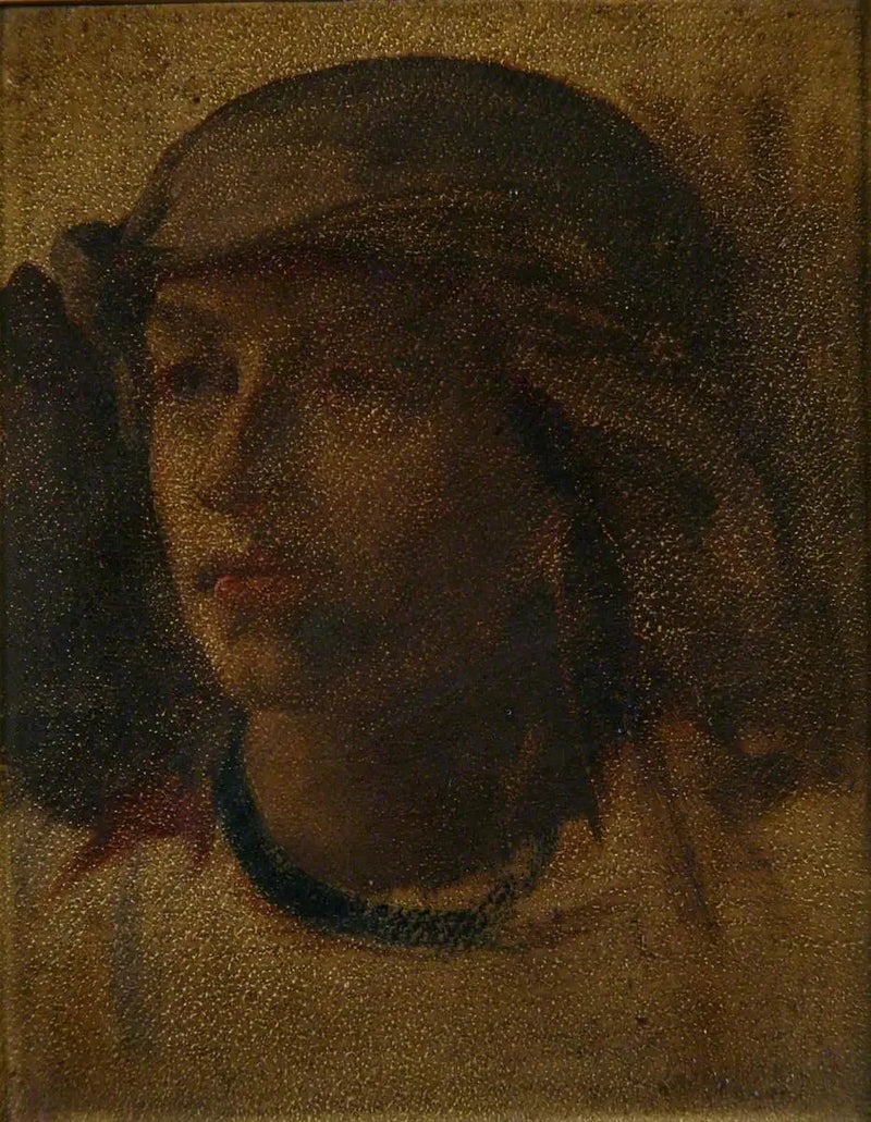 Testa di ragazza - Frederic Leighton