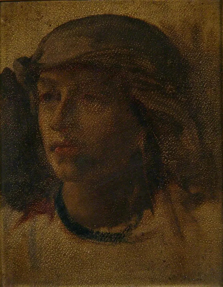 Testa di ragazza - Frederic Leighton