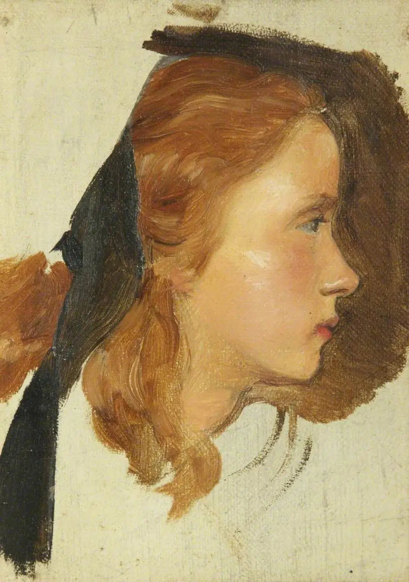 Testa di ragazza - John Everett Millais