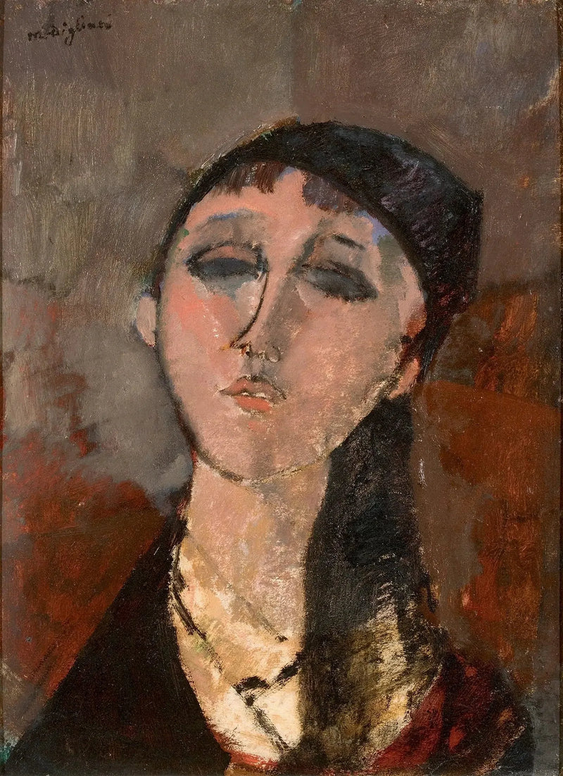 Testa di ragazza (Louise) - Amedeo Modigliani