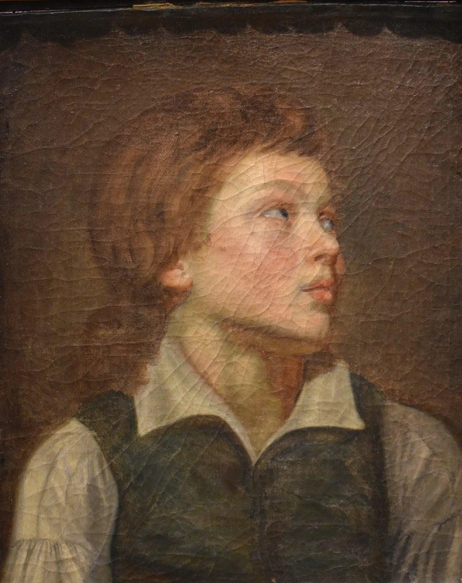 Testa di bambino - Jean-Baptiste Greuze