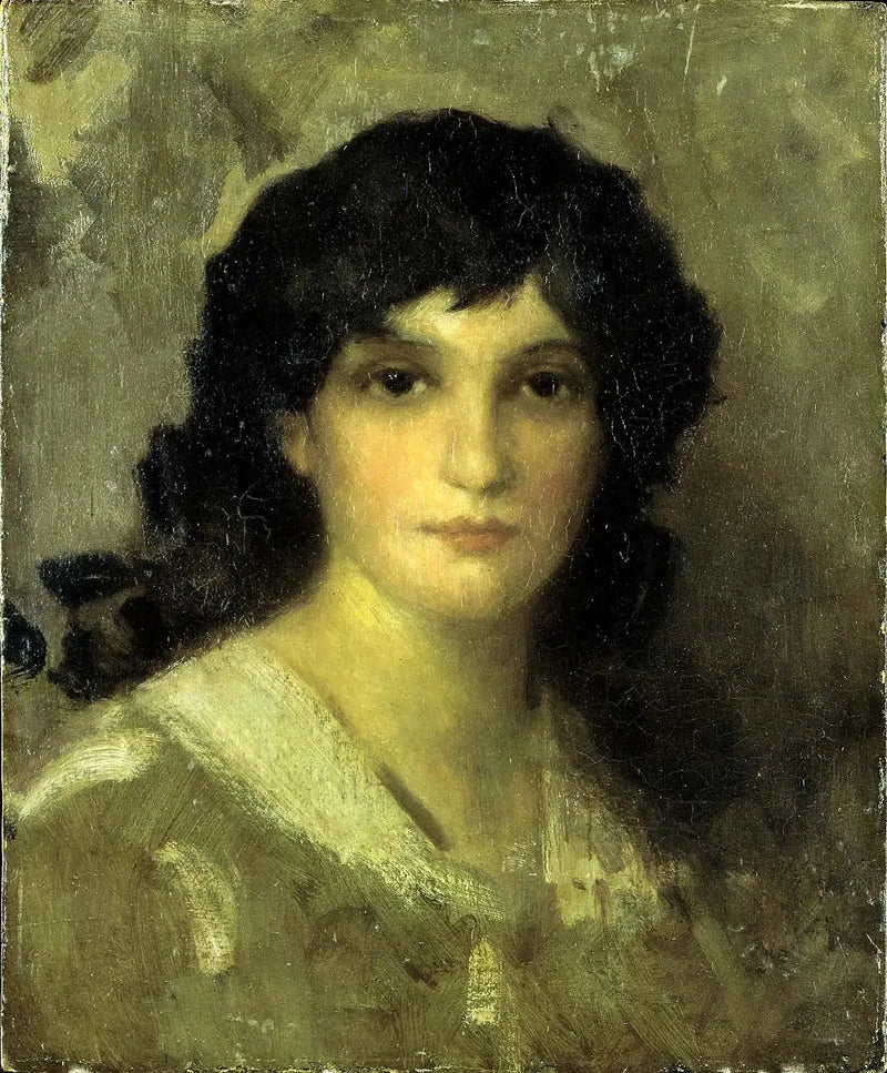 Testa di giovane donna - James Abbott McNeill Whistler