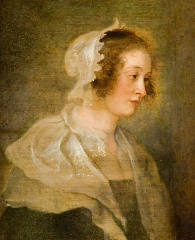 Testa di giovane donna - Peter Paul Rubens
