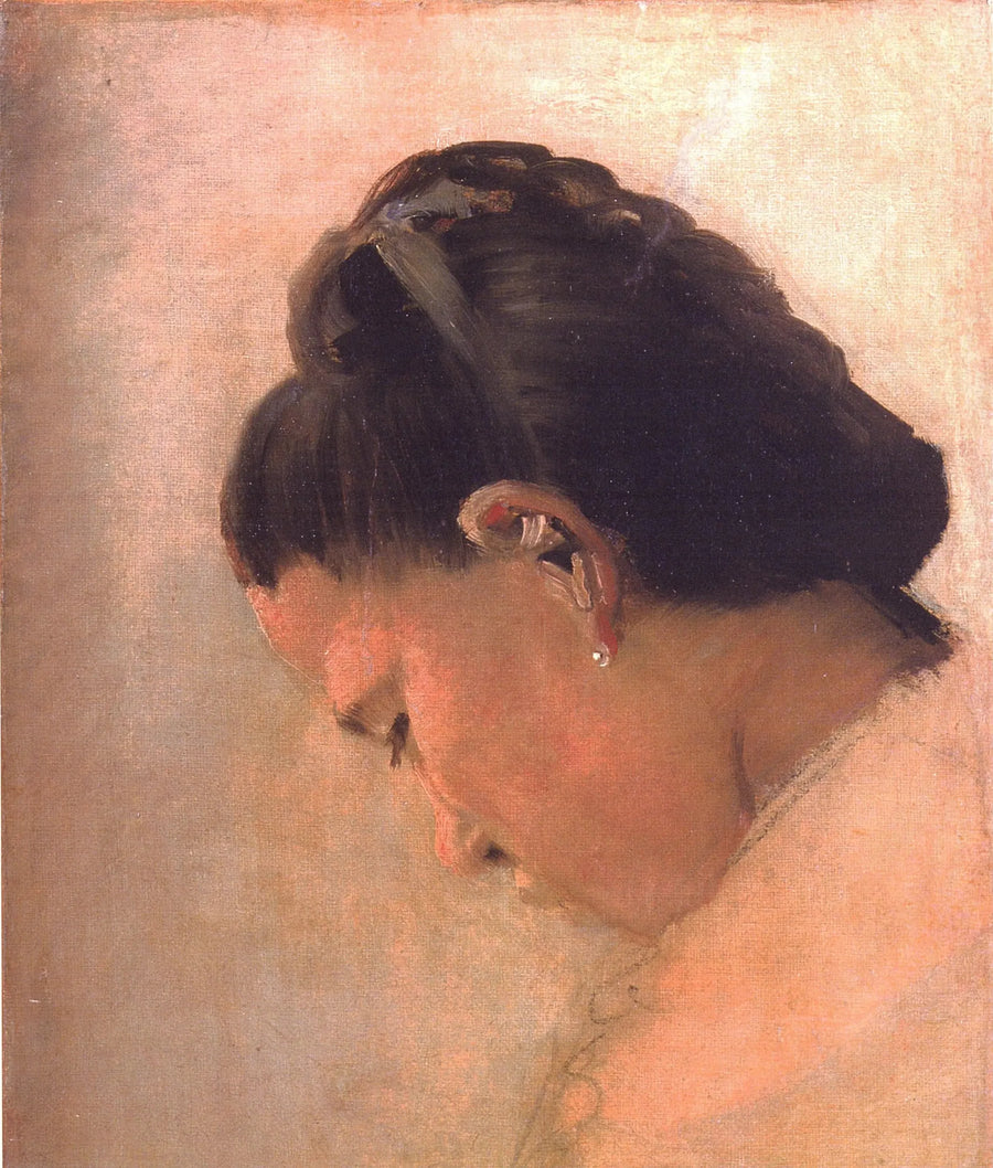 Testa di giovane ragazza - Georges Seurat
