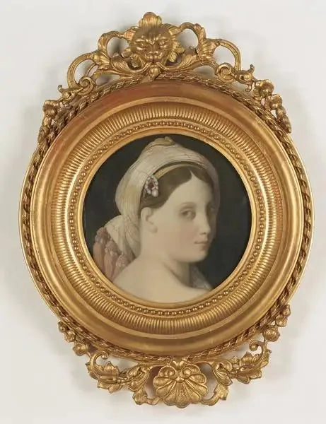 Testa della Grande Odalisque - Jean-Auguste-Dominique Ingres