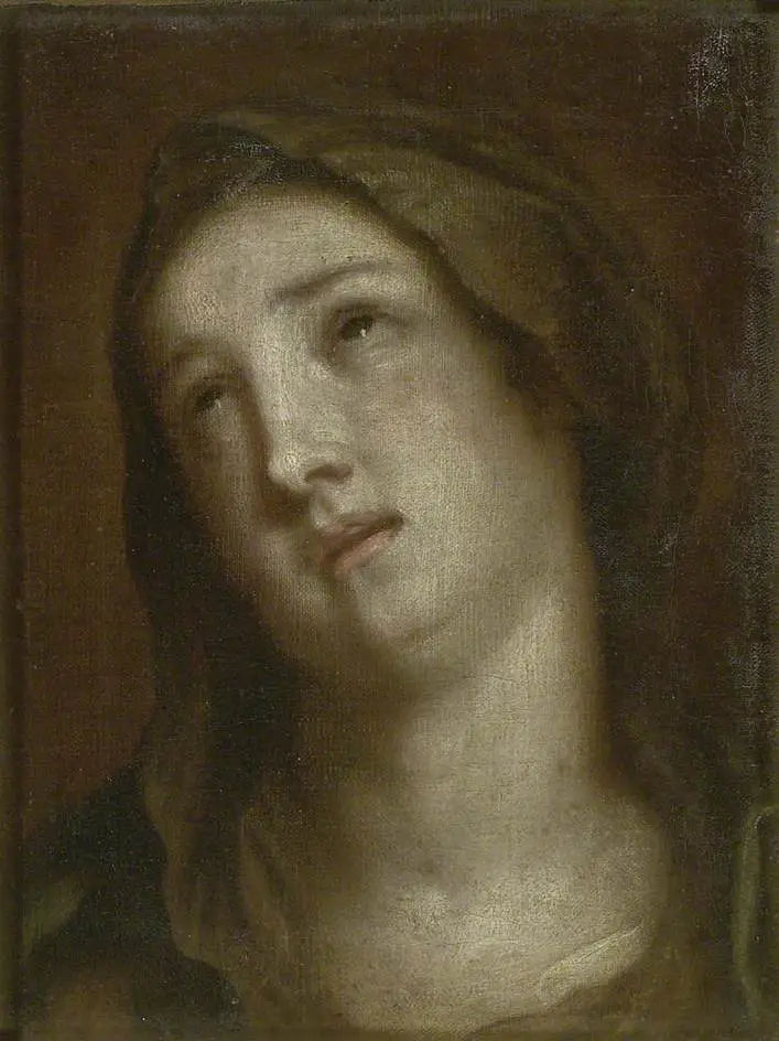 Testa della Vergine in lutto - Antoine van Dyck
