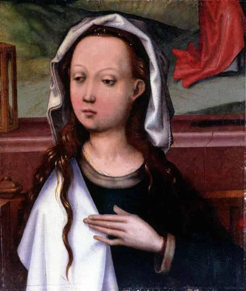 Testa della Vergine - Hans Holbein il Vecchio