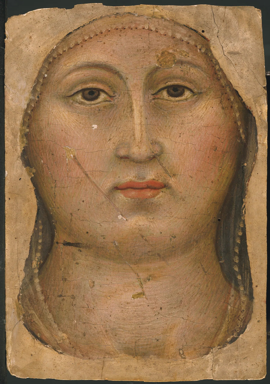 Testa della Vergine - Taddeo di Bartolo