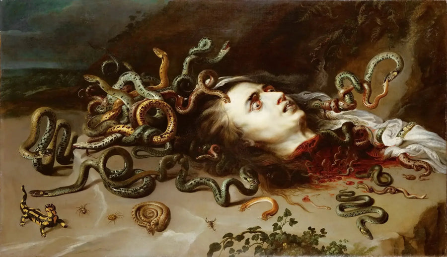 Testa di Medusa - Peter Paul Rubens