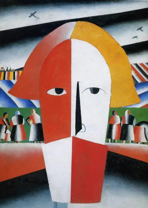 Testa di contadino - Kazimir Malevich