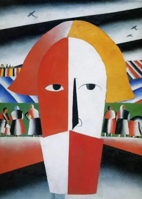 Testa di contadino - Kazimir Malevich