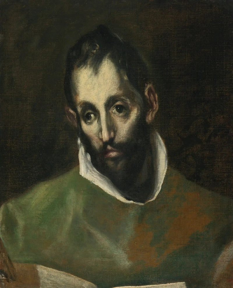 Testa di san Luca evangelista - El Greco