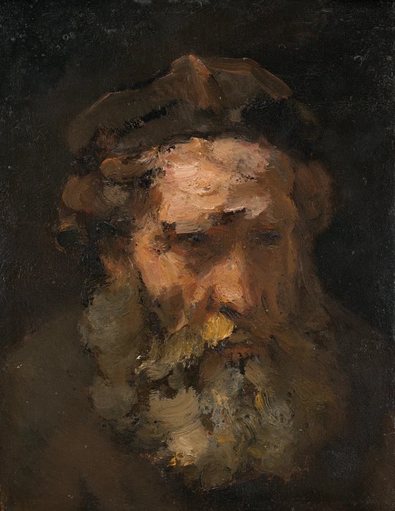 Testa di San Matteo - Rembrandt